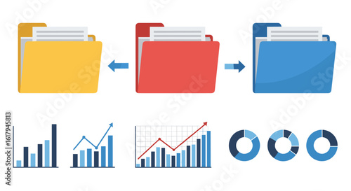 Organizing digital documents for efficient data analysis and tracking business growth