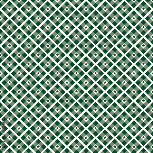 Vector illustration set of seamless tartan patterns. Stock vector