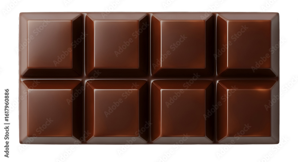 Obraz premium Indulge in decadent dark chocolate bar, perfect for sweet treats, baking, and gourmet dessert inspiration.