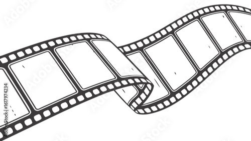 vector film strip