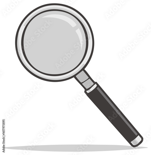 Magnifying glass tool for search discovery and exploration zoom instrument for investigation research and analysis
