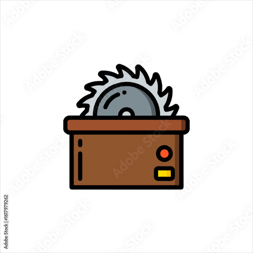 Table Saw Machine With Circular Blade