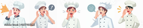 chef character vector is shouting