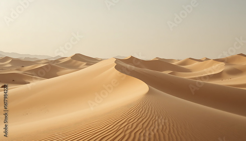 Fototapeta Naklejka Na Ścianę i Meble -  sand dunes in death valley, HD and 4K image