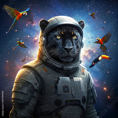 astronaut on the moon