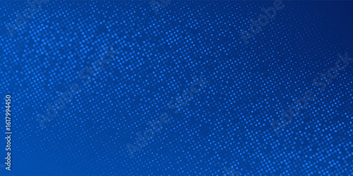 Abstract Finance Digital Business Background. Fintech Technology or Science Research Presentation Backdrop. Digital Crypto Business Vector Illustration.