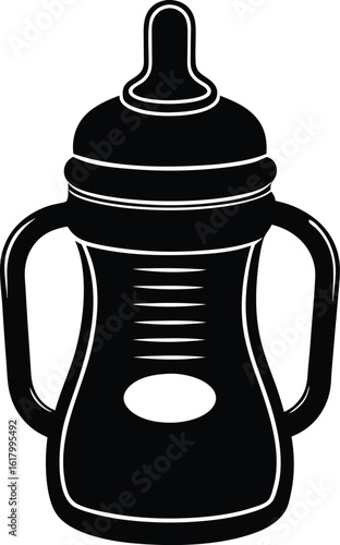 Baby Sippy Cup Silhouette