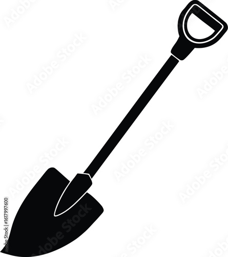 Broomstick Silhouette Vector