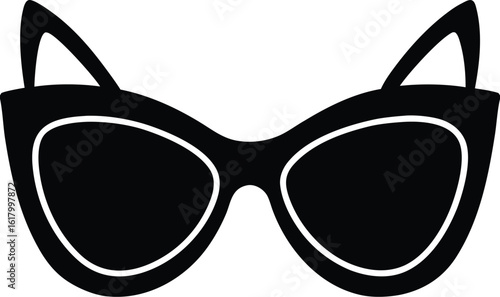 Sunglasses Vector Silhouette