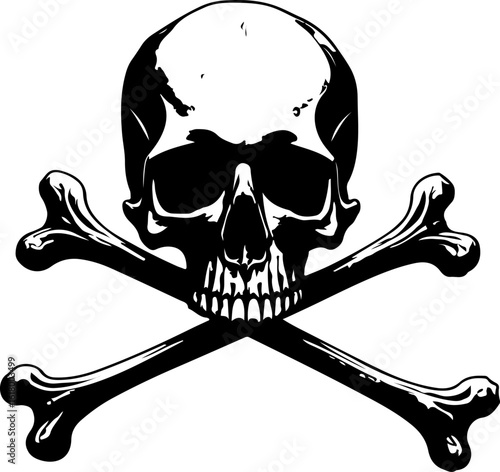  Macabre Stylized Faces and Hands design vector