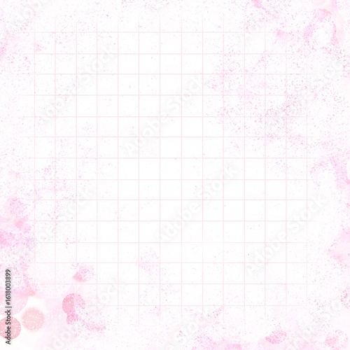 grid pattern,pink tone,pastel design,cute aesthetic,minimal style,pink background,square motif,box layout,graphic pattern,soft texture,simple vibe,decorative grid