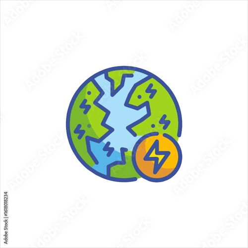 earth and clock