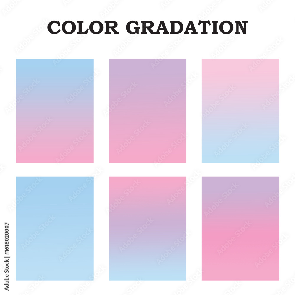 Fototapeta premium COLOR GRADATION 1
