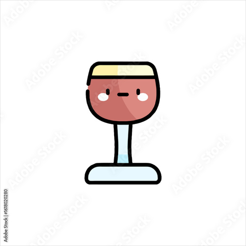 vector illustration of cartoon character
