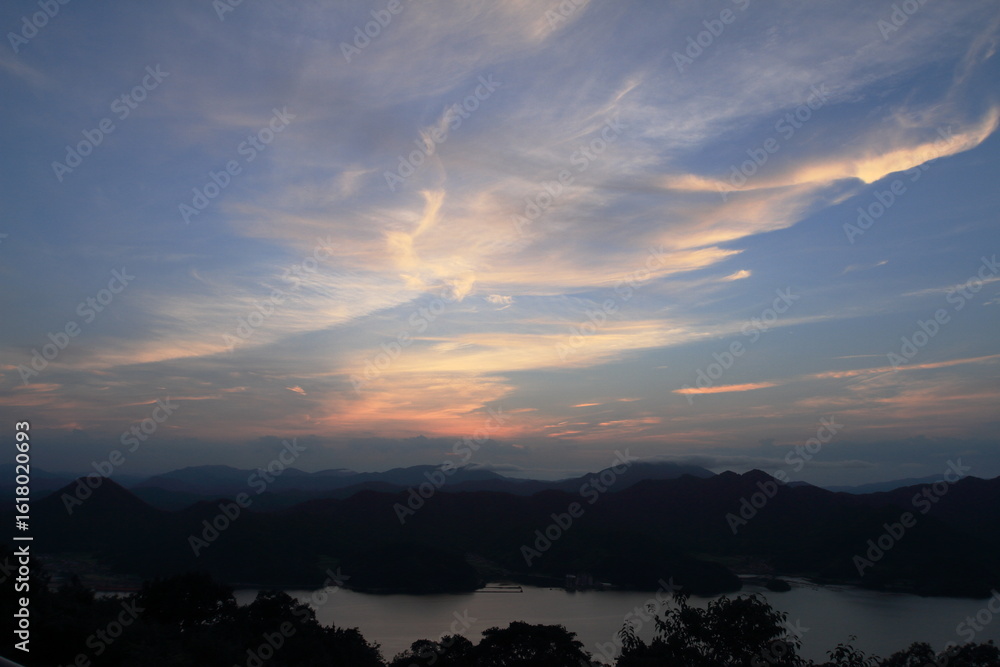 Obraz premium 美しい夕焼け