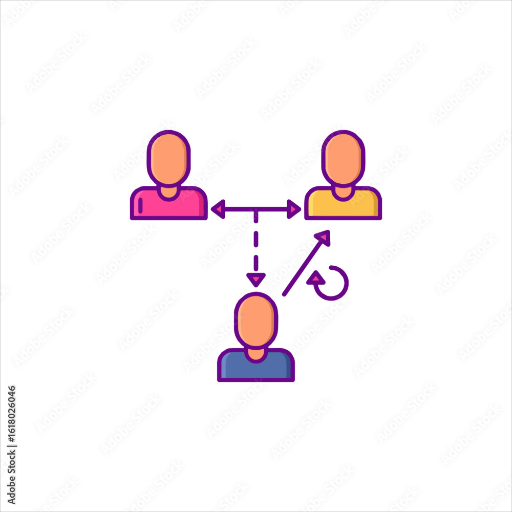 Fototapeta premium social network concept