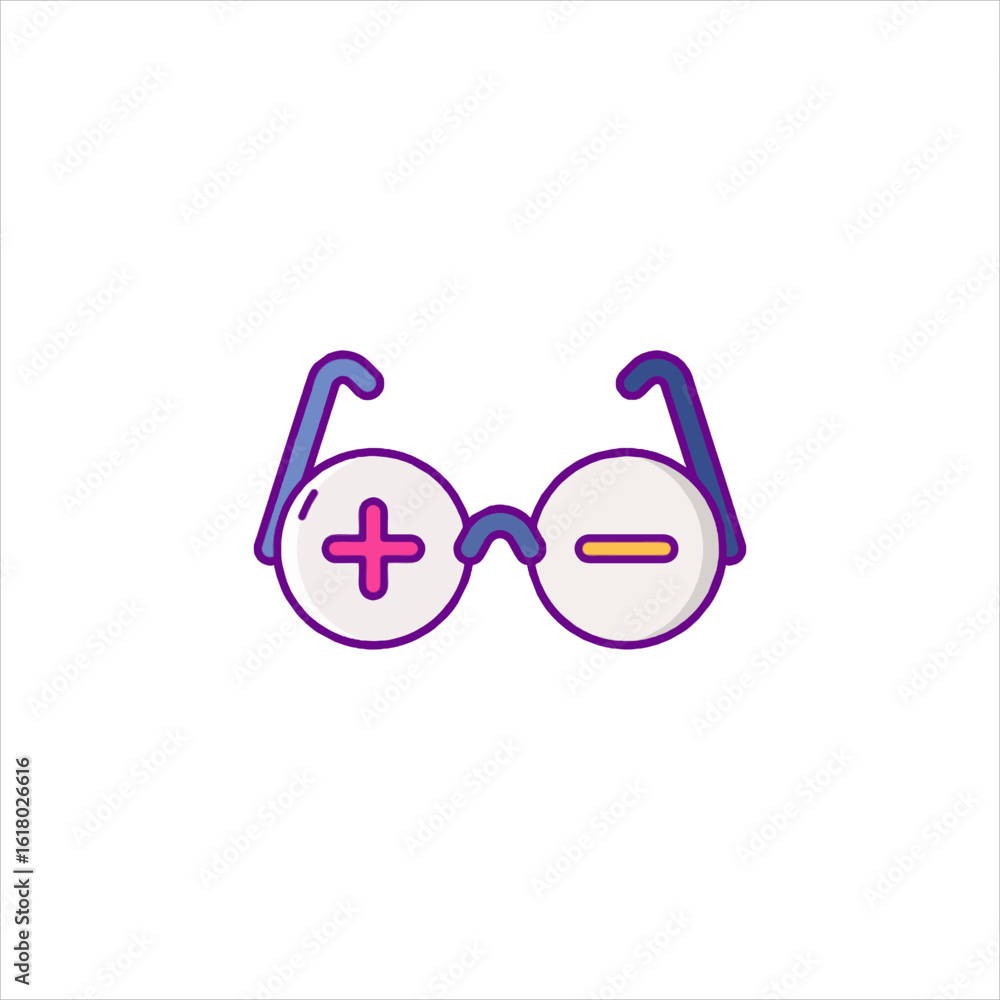 Fototapeta premium swimming goggles vector illustration