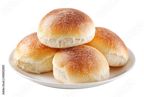 Pandesal Isolated on Transparent Background PNG
