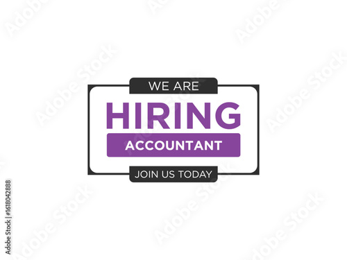 We're hiring an accountant! Join our team today and grow your career with us now