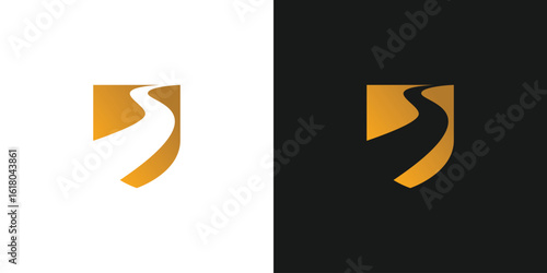Modern and professional road warranty logo design