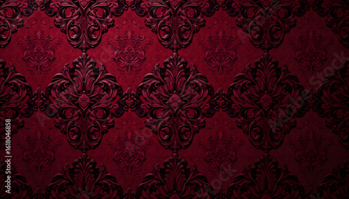 seamless damask wallpaper