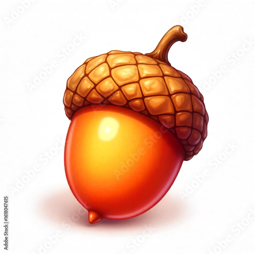 Autumn oak acorn
