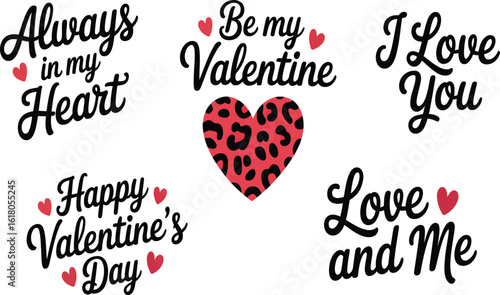 Express heartfelt sentiments with charming Valentine's Day phrases and romantic declarations perfect for cards, gifts, and decorations