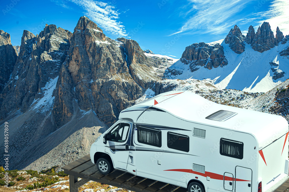 Caravan or mobile home Caravan or mobile home