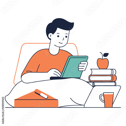 Human pyramid built on teamwork and support, a colorful icon of collective success.