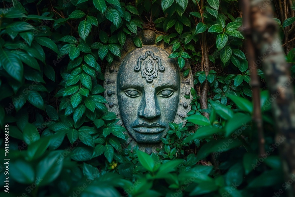 Obraz premium Ancient Stone Mask