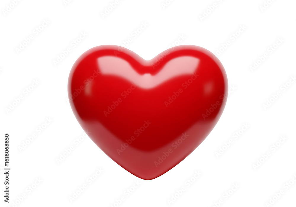 A glossy red heart shape on a black background. A glossy red heart shape on a black background.