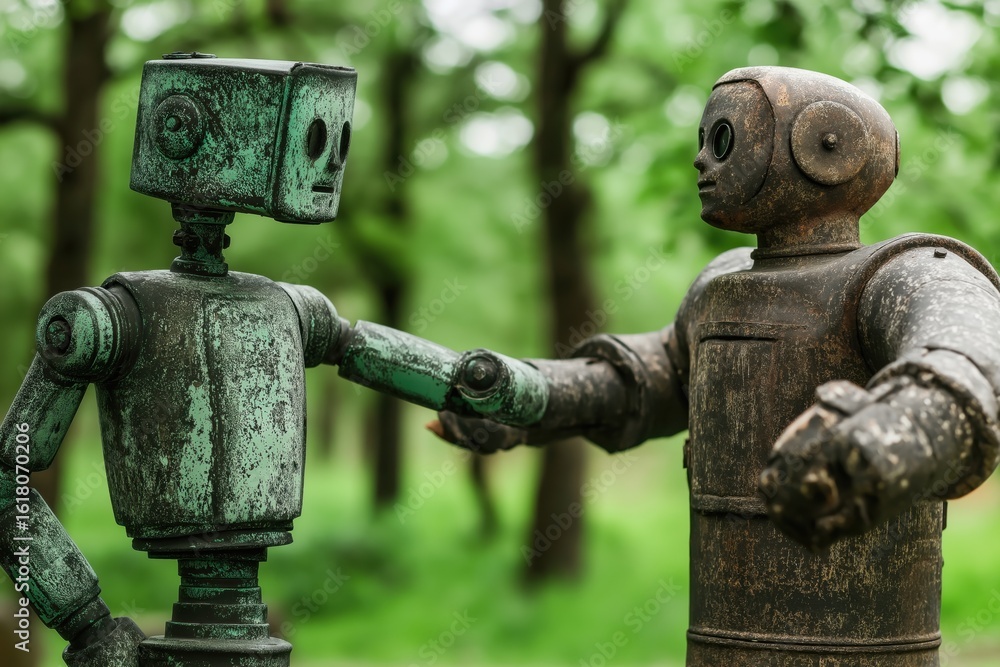 Fototapeta premium Robots