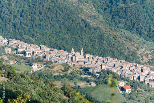 Veduta dall'alto del Monte Scalambra di Piglio - Frosinone - Lazio - Italia