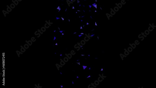 abstract blue background with particles