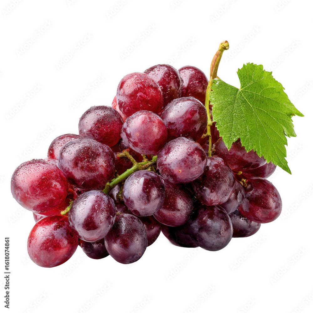 Fototapeta premium grapes isolated [Transparent Background PNG].