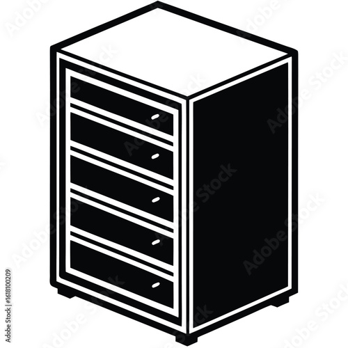 Cabinet drawers furniture storage dresser