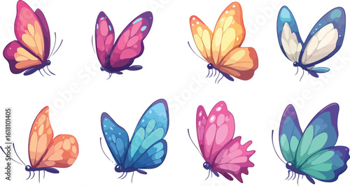 Adorable watercolor fawn with delicate antlers standing in a meadow with wildflowers