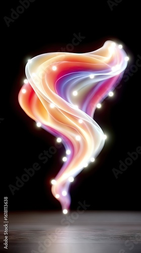 Luminous Swirl Gradient in Vibrant Hues