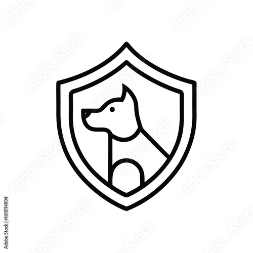 vector illustration of pet insurance