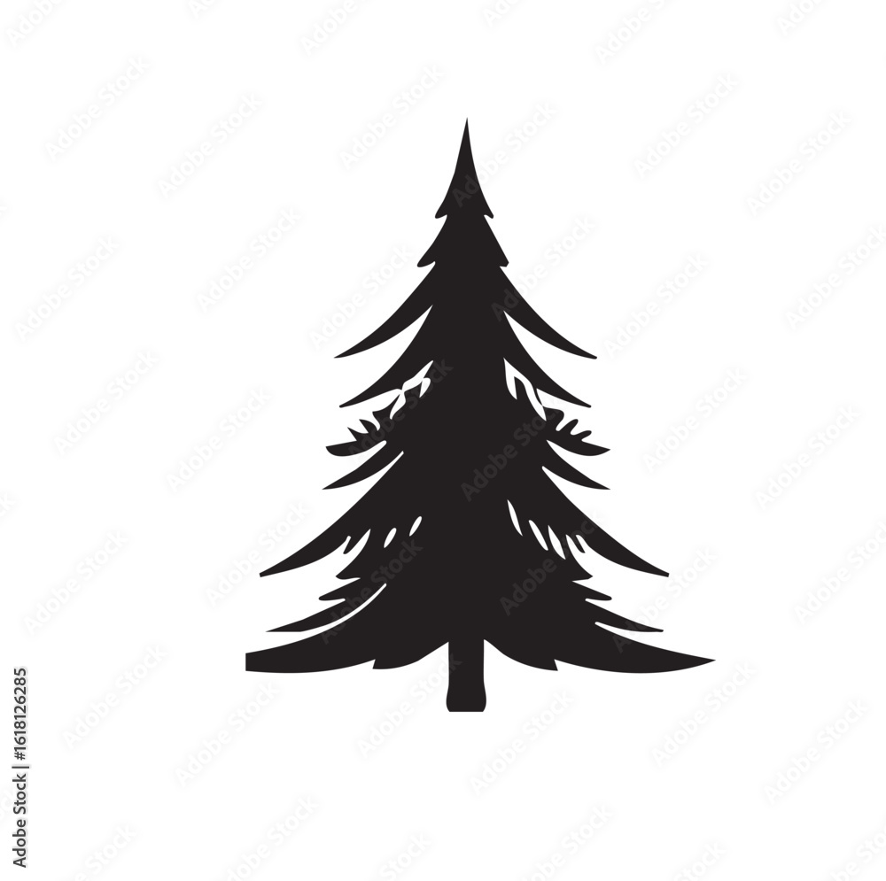Fototapeta premium Nature Motifs + Birds – Black and White Silhouette