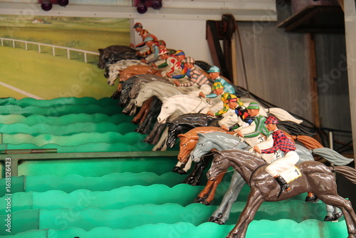 Wallpaper Mural The Racing Horses on a Fun Fair Chasing Side Show. Torontodigital.ca