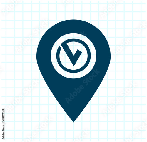 Vector illustration on a checkered background.