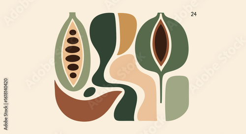 Monochrome vector set of various crystal formations, including pointed shards, mineral clusters, and faceted gemstones.