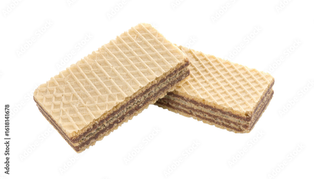 Waffer isolated on transparent background Waffer isolated on transparent background
