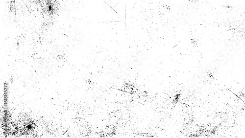 Simple black and white abstract grunge background texture, vector template, grainy urban illustration design. Rusty and scratched iron texture. Rust and dirt overlay black and white texture.
