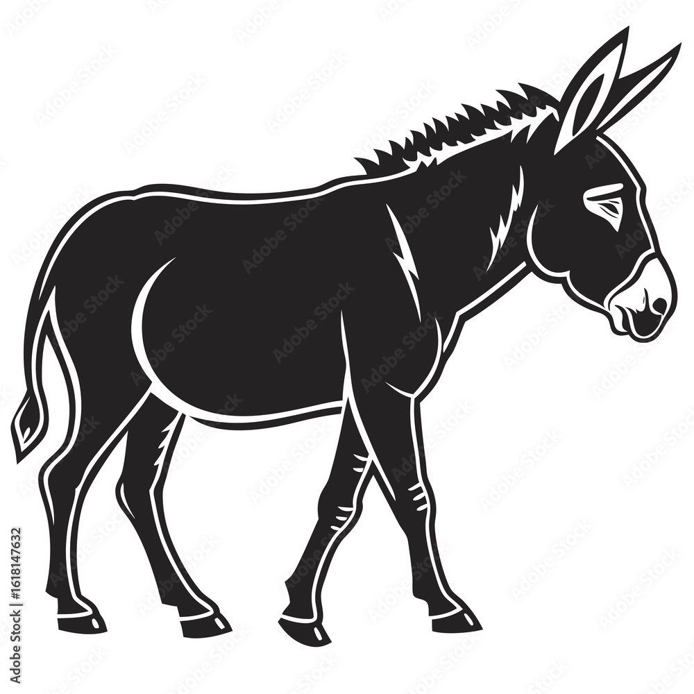 Obraz premium horse vector illustration