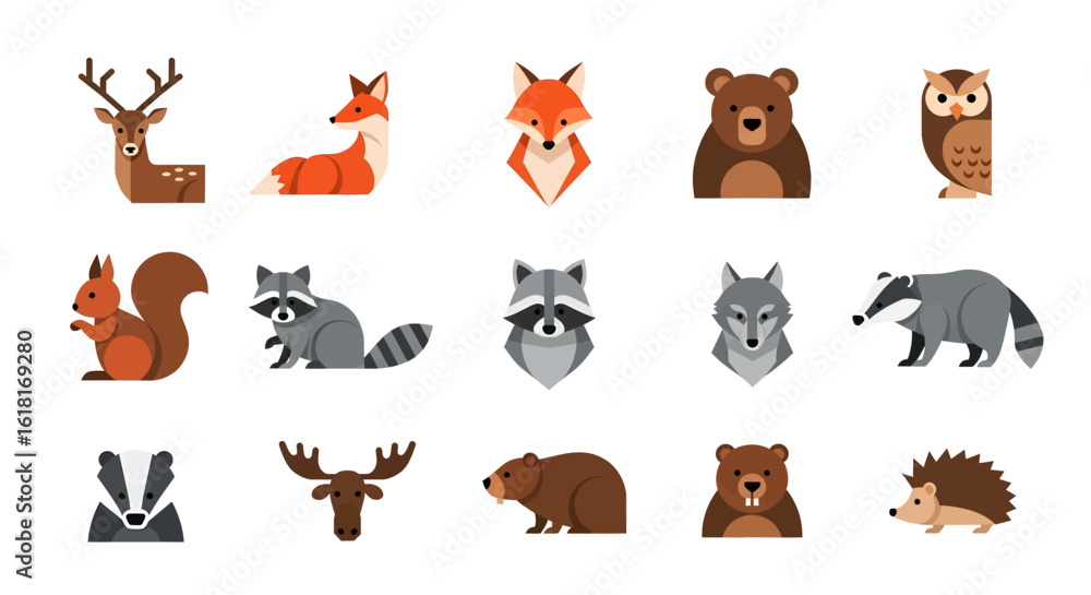 Fototapeta premium Business Strategy Icons