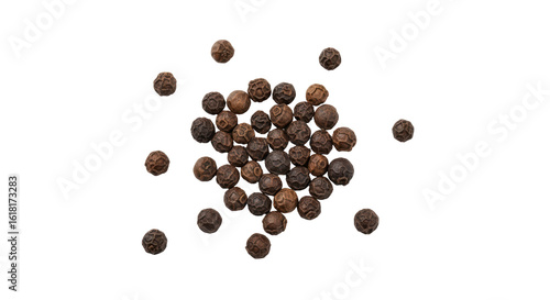 Fototapeta Naklejka Na Ścianę i Meble -  Isolated Black Peppercorns