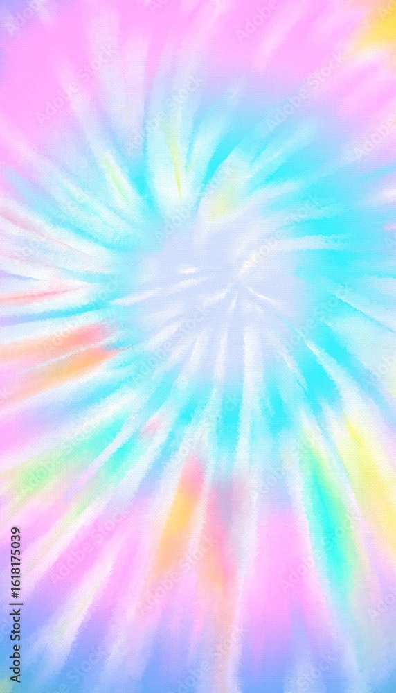 Obraz premium Pink tie-dye aesthetic phone wallpaper