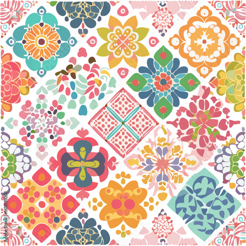 a geometric pattern
